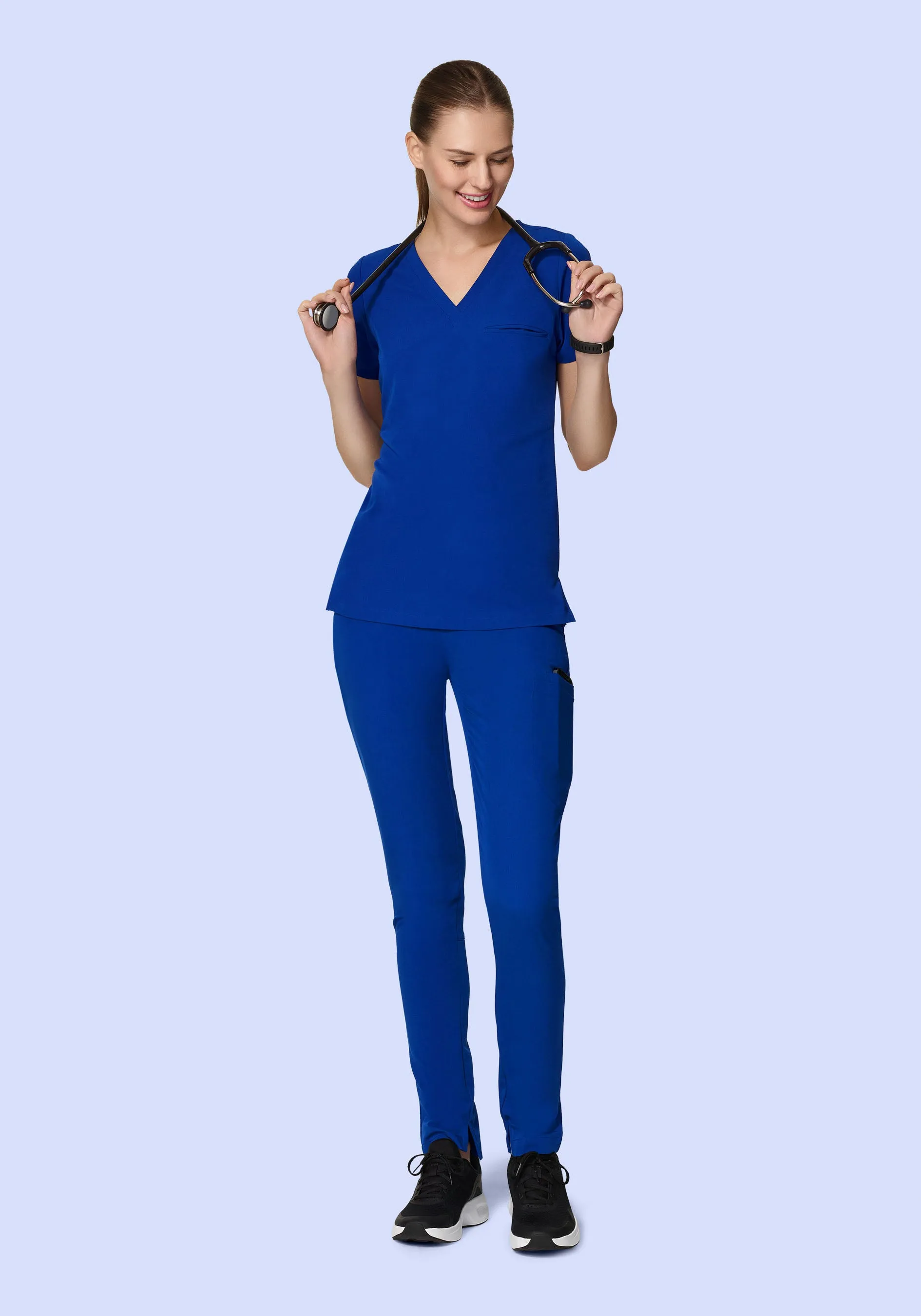 6 Pocket Slim Pants Galaxy Blue