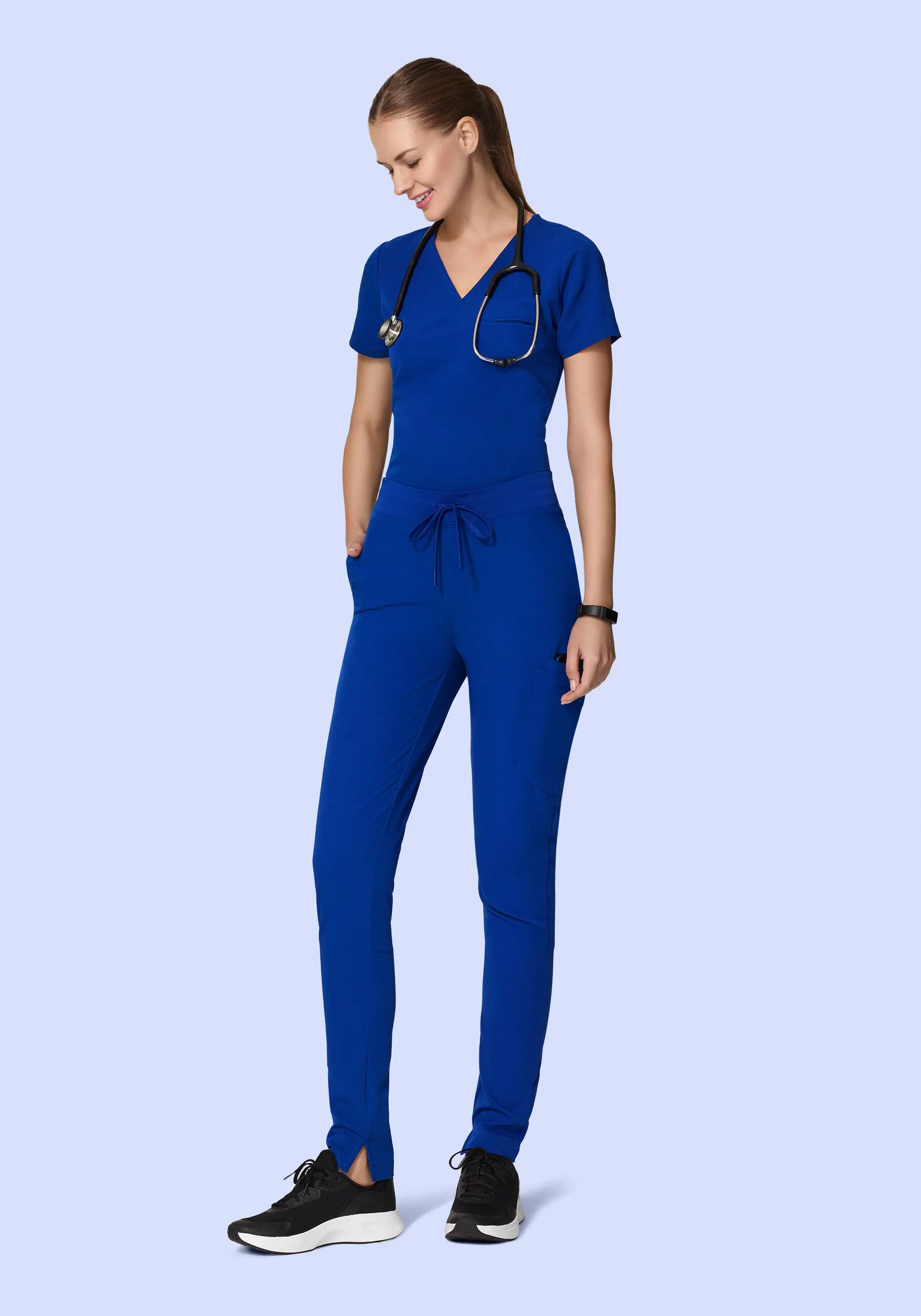 6 Pocket Slim Pants Galaxy Blue