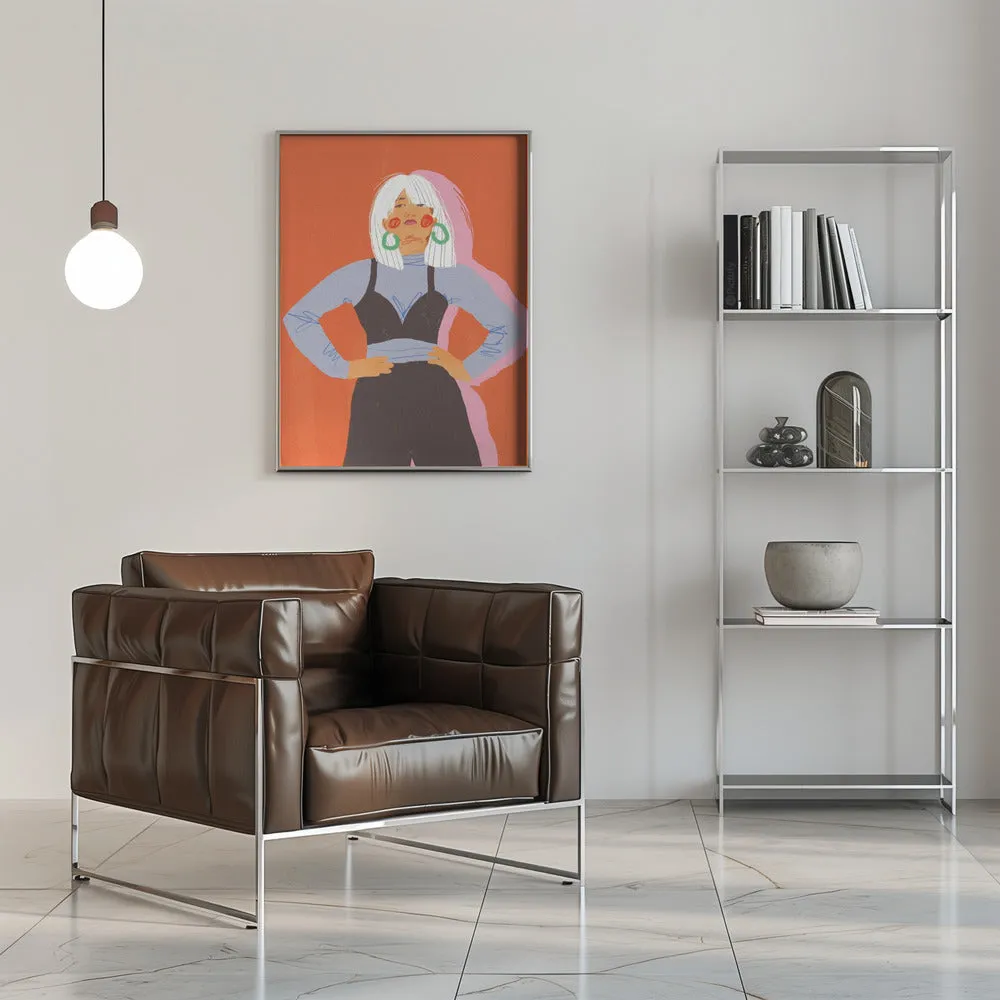 Attitude - Stretched Canvas, Poster or Fine Art Print