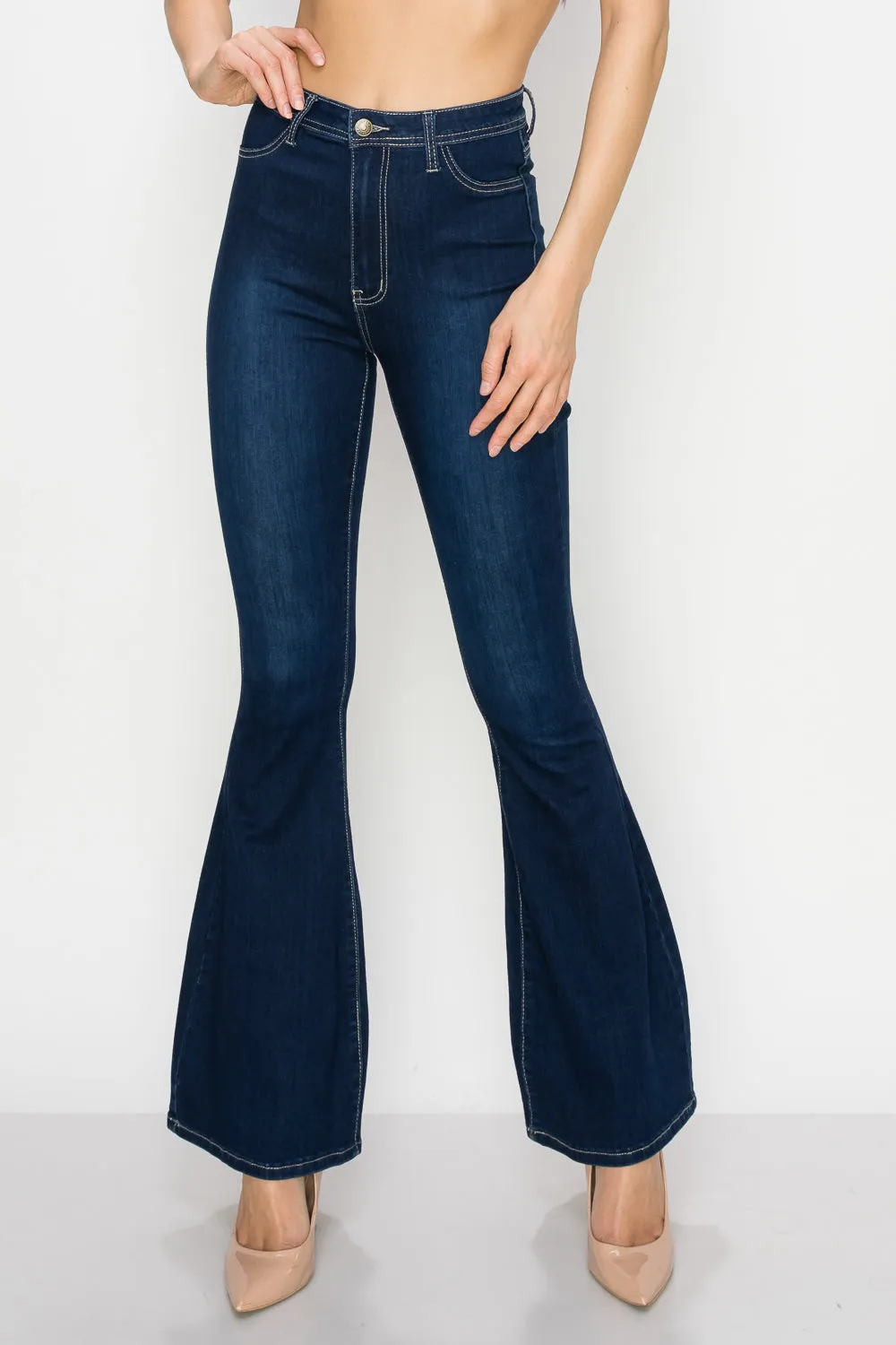 BC-005 Start Something High Rise Flare Jeans