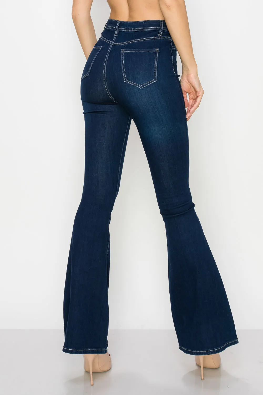 BC-005 Start Something High Rise Flare Jeans