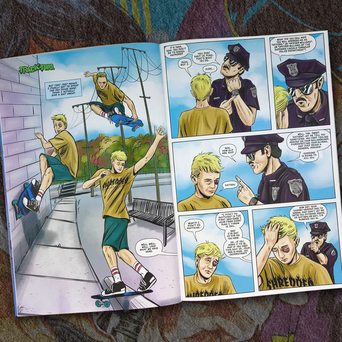 BLVD OF THE EAGLES GRAPHIC NOVEL
