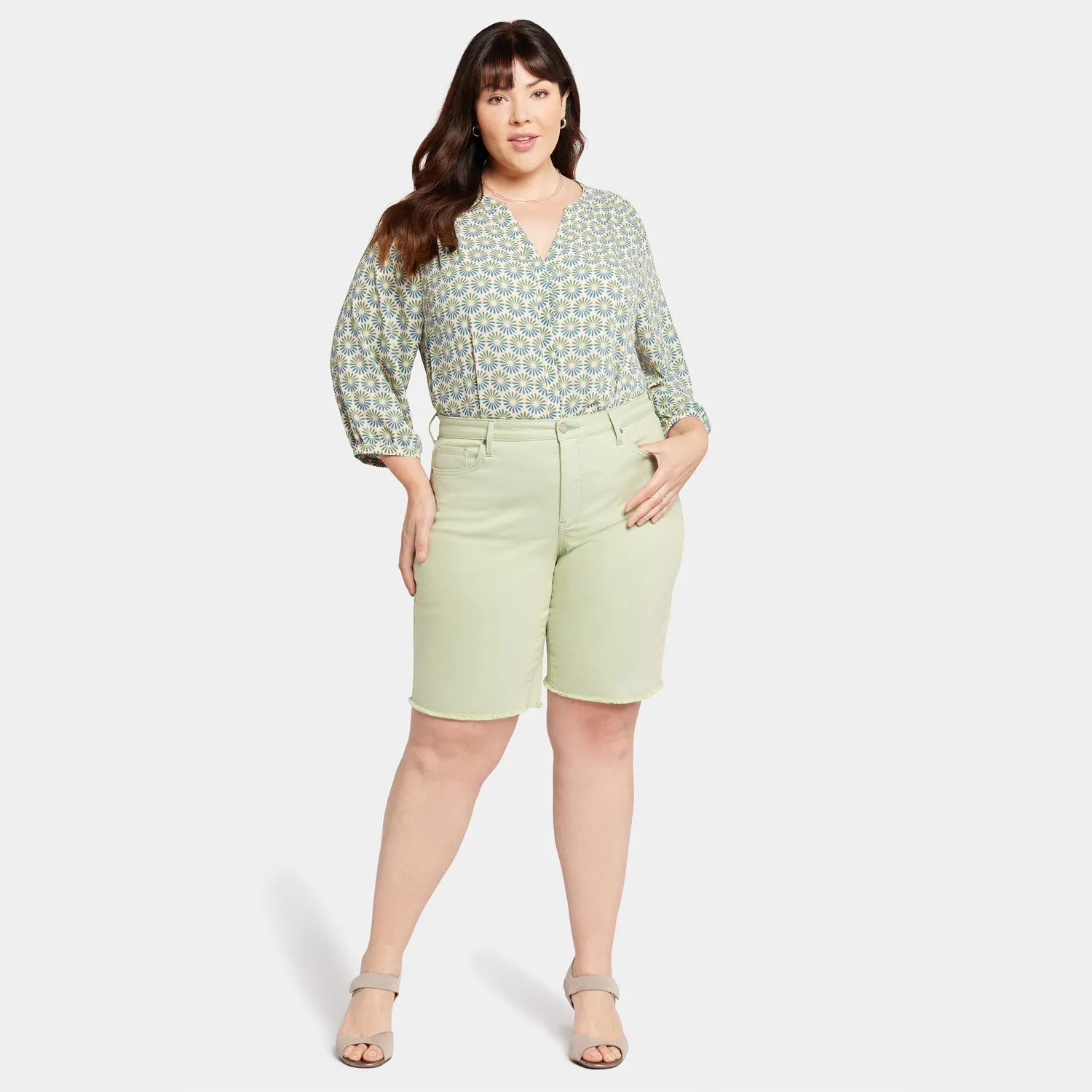 Boyfriend Shorts In Plus Size - Beginning