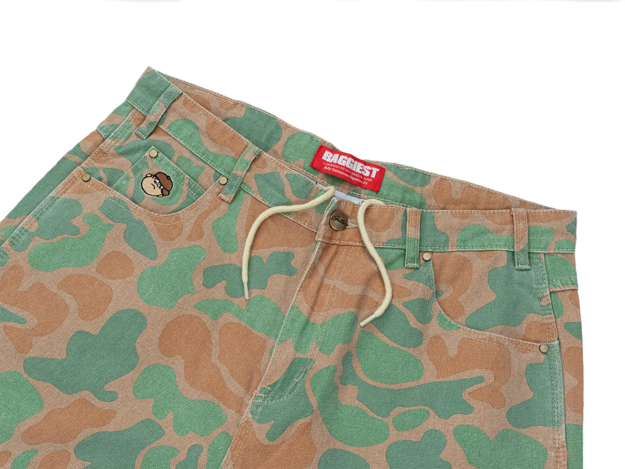 Butter Goods Santosuosso Camo Pants 'Washed Camo'