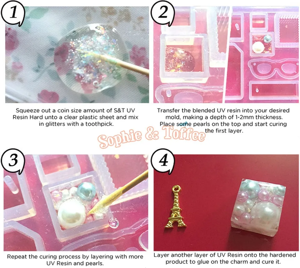 Clear UV Resin Thick Type (for Doming) - 60g