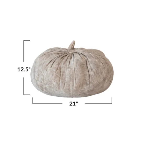 Cotton Canvas Pumpkin