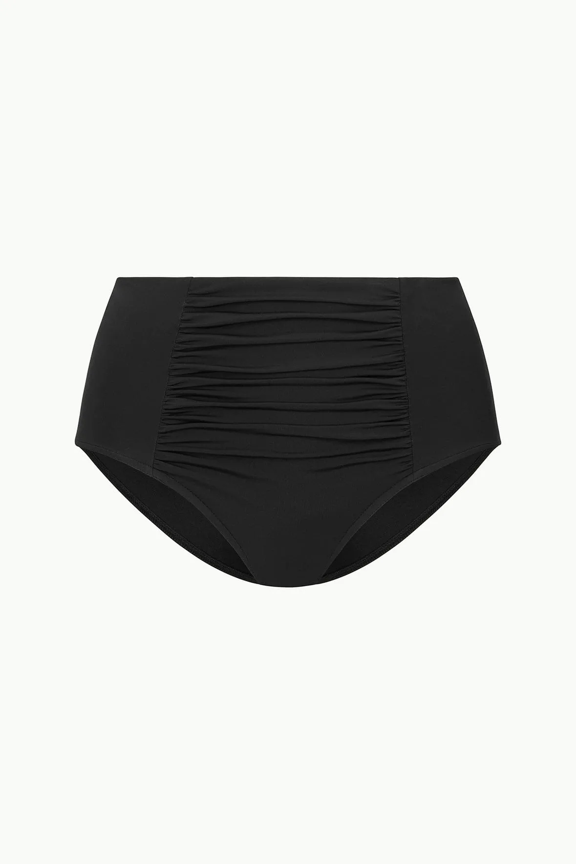 DECLAN HIGH RISE BIKINI BOTTOM | BLACK