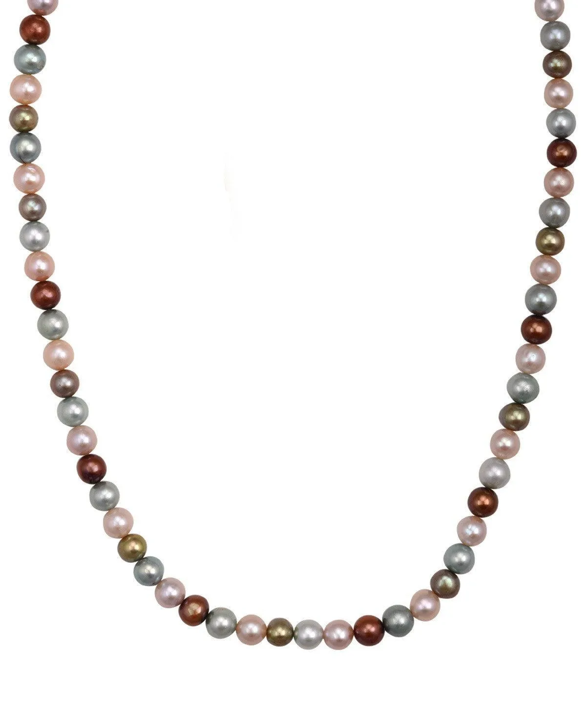 Elegant Pearl Necklace Set