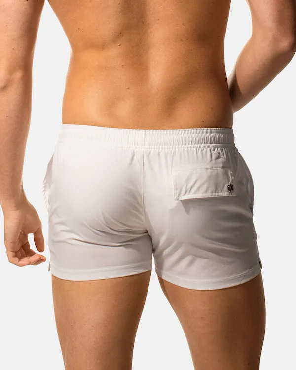 Elia Titan swim 3" short white