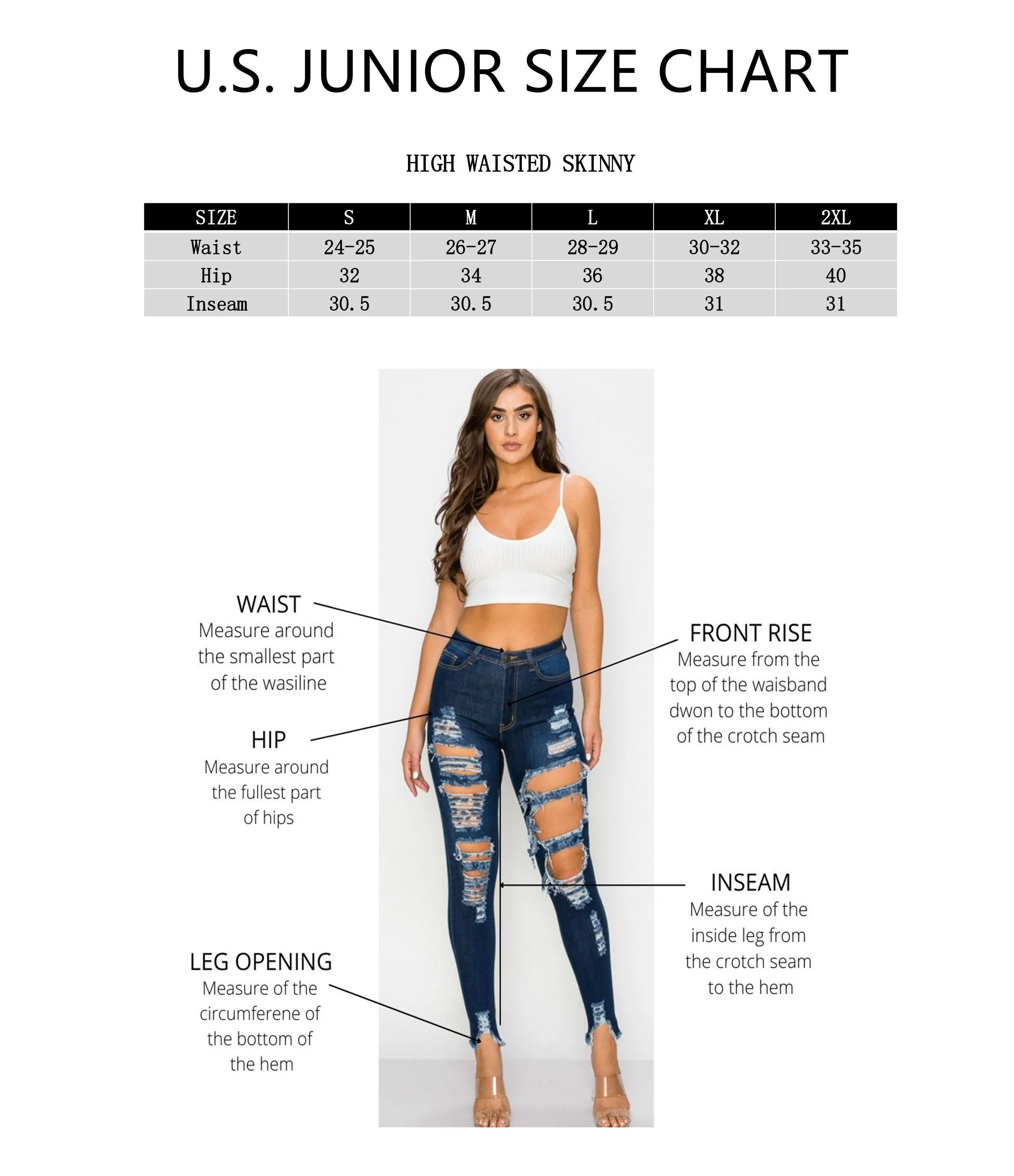LO-200 RIPPED SKINNY DENIM