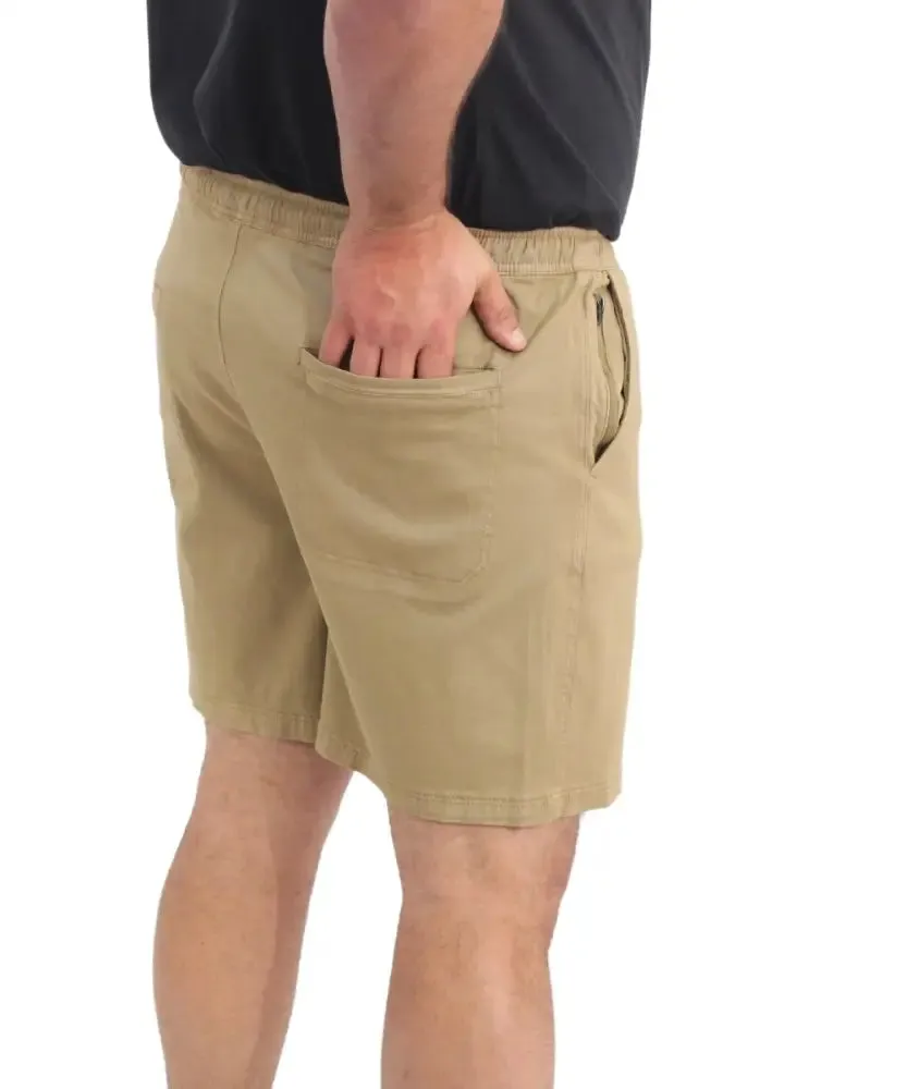 Mens Elasticated Shorts