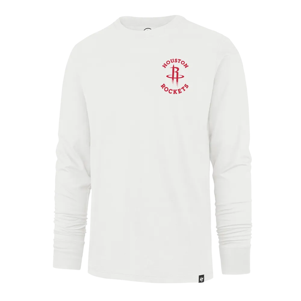 Men's Houston Rockets '47 Fall Back Franklin Long-Sleeve T-Shirt