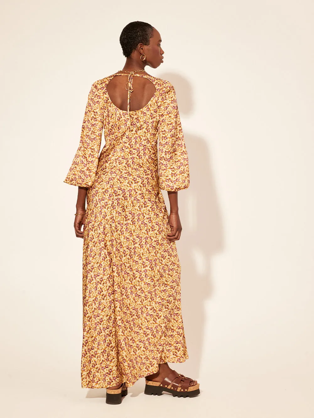 Mia Bias Cut Maxi Dress