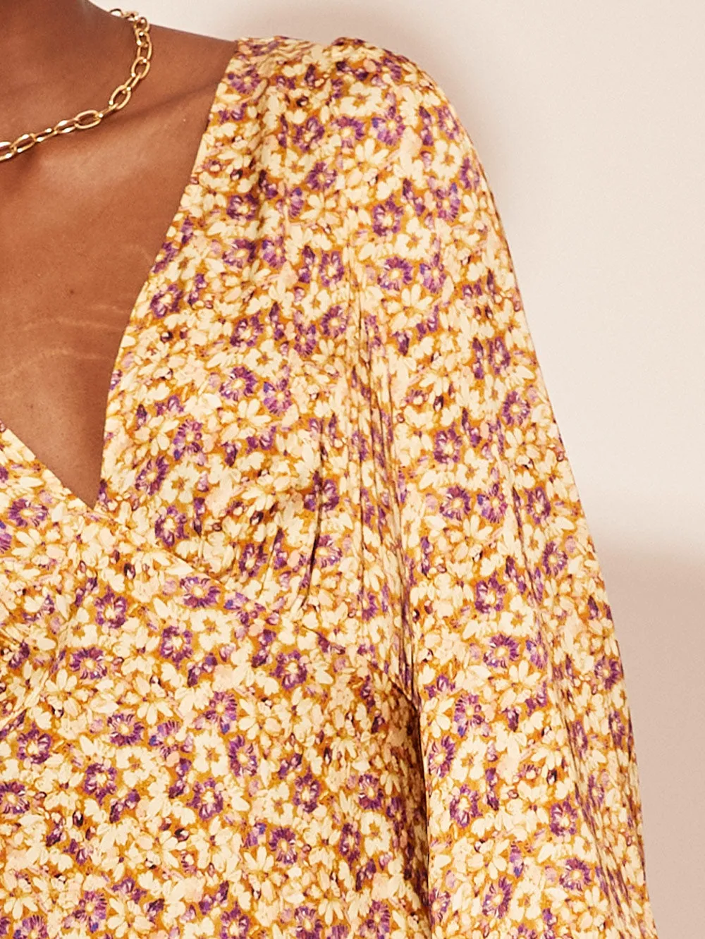 Mia Bias Cut Maxi Dress