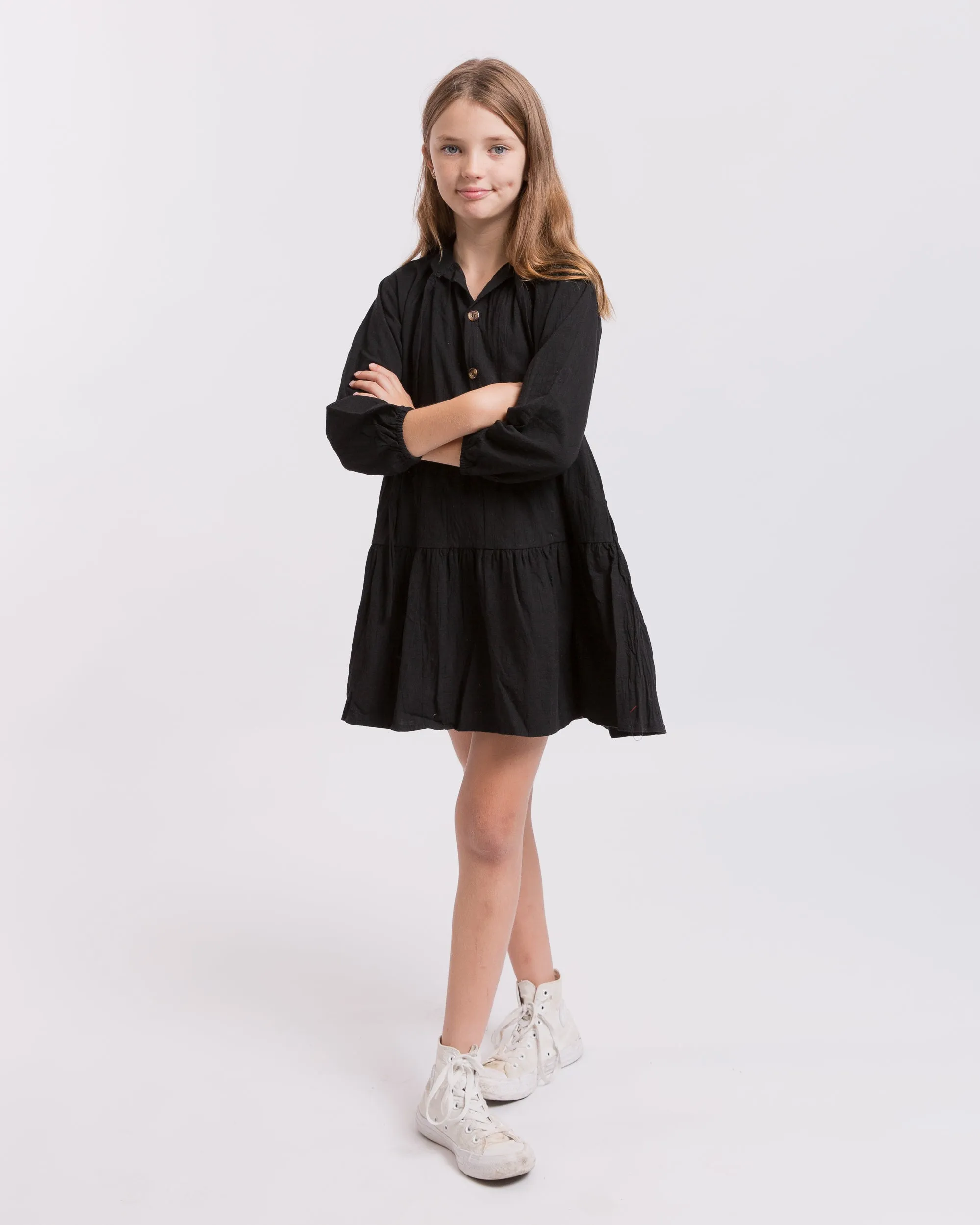 Mini Avalon Smock Dress | Jett