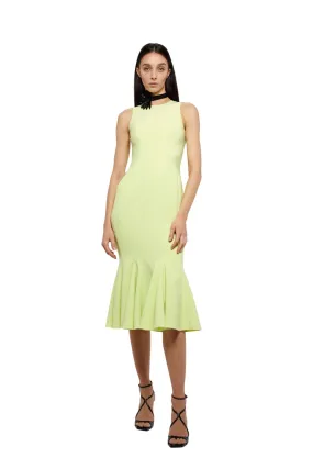 Prabal Gurung Flared Hem Midi Dress