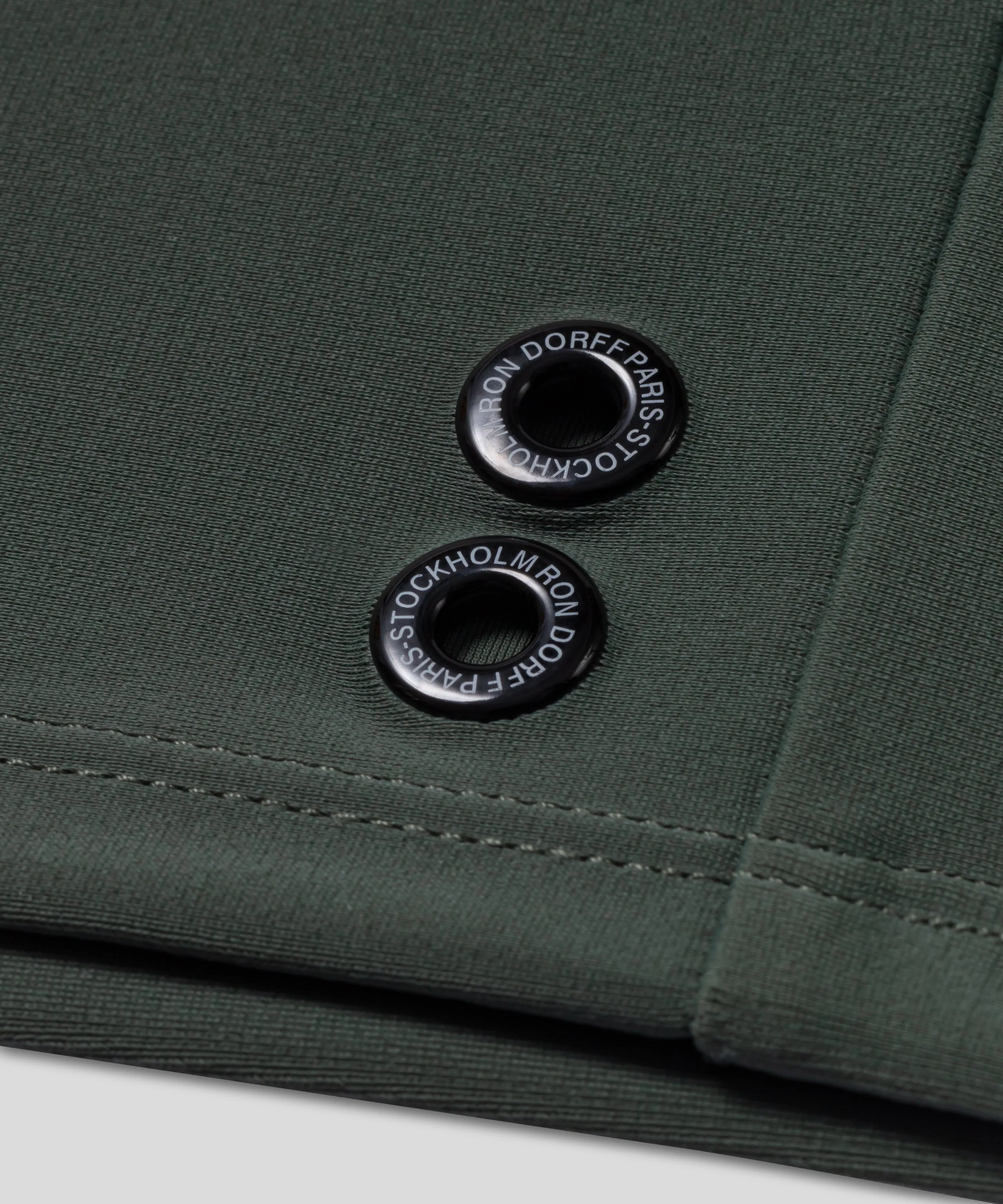 RD Swim Trunks w. White Waistband: Army Green