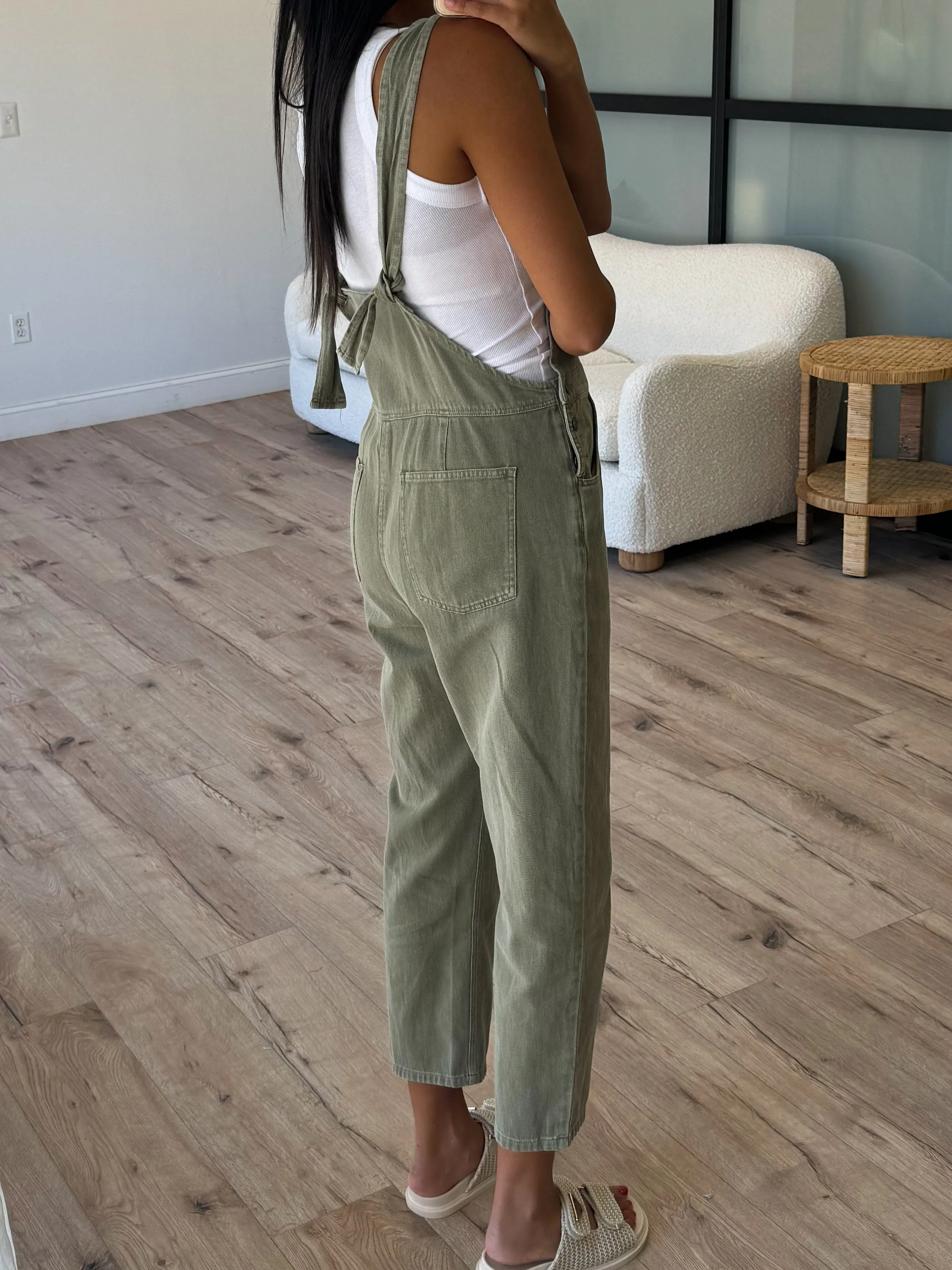 Reno Overalls | Olive