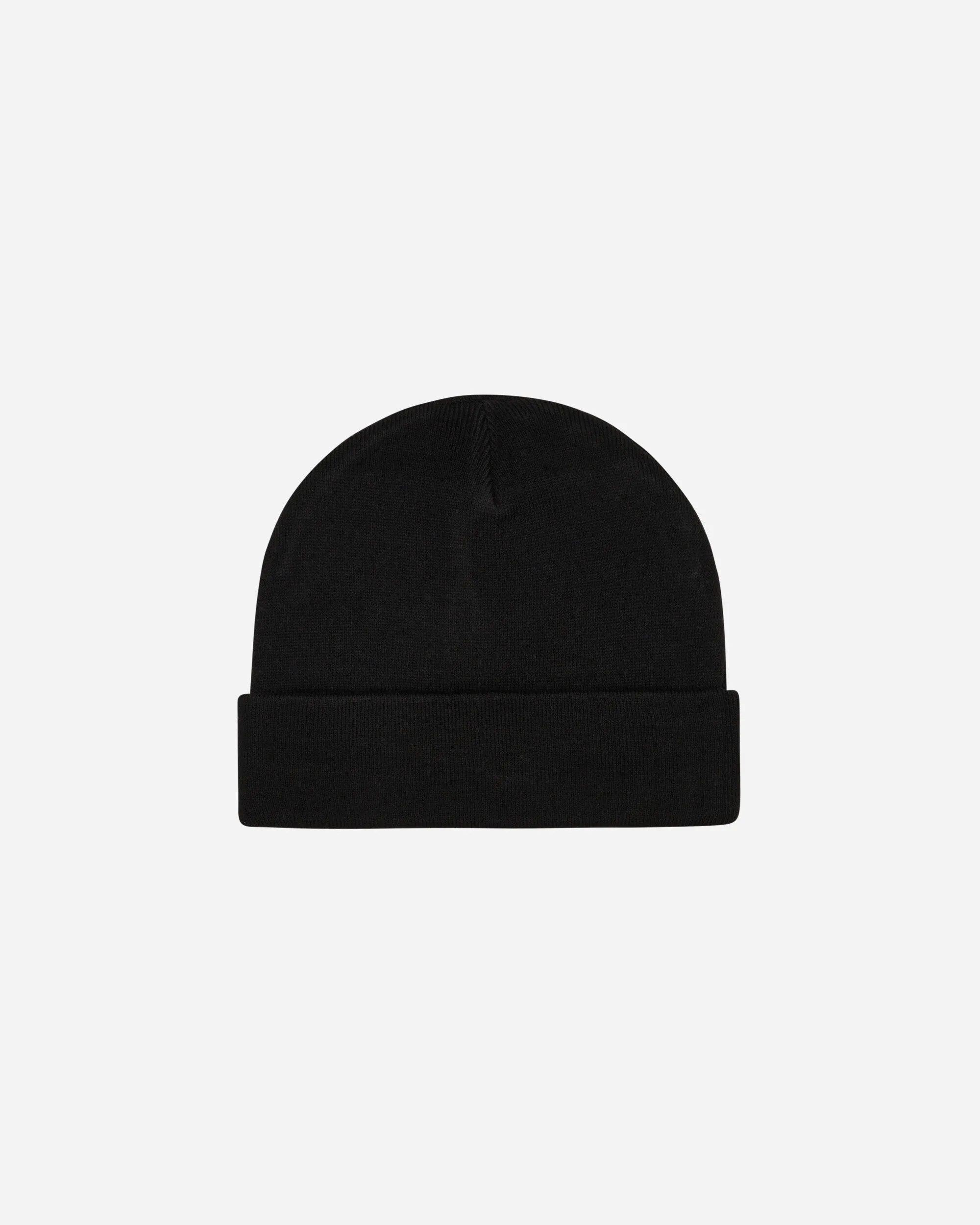 Reversible Stripe Sun Cuff Beanie Black