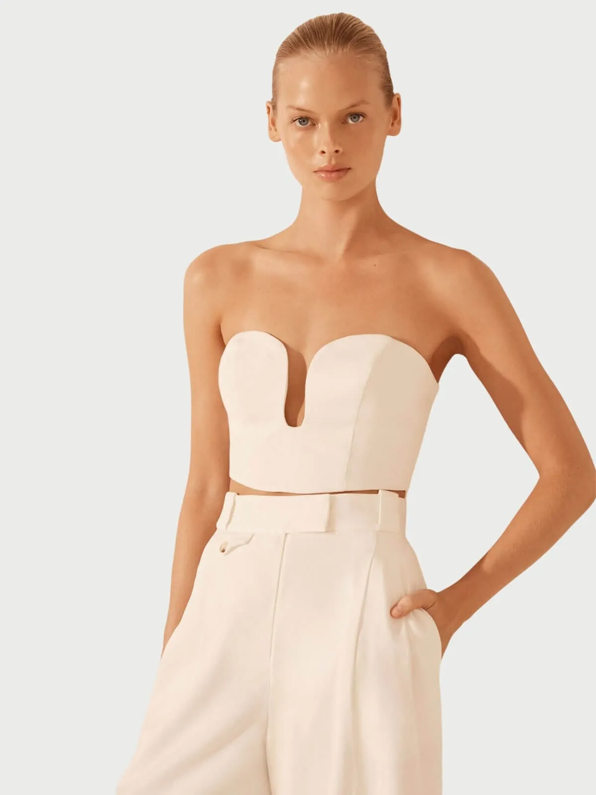 Sara Corset - Coconut