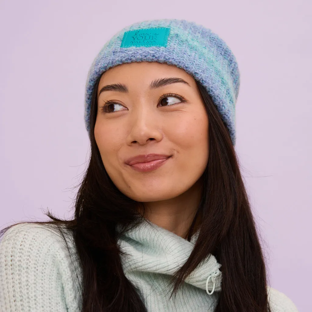 Seafoam Space Dye Beanie