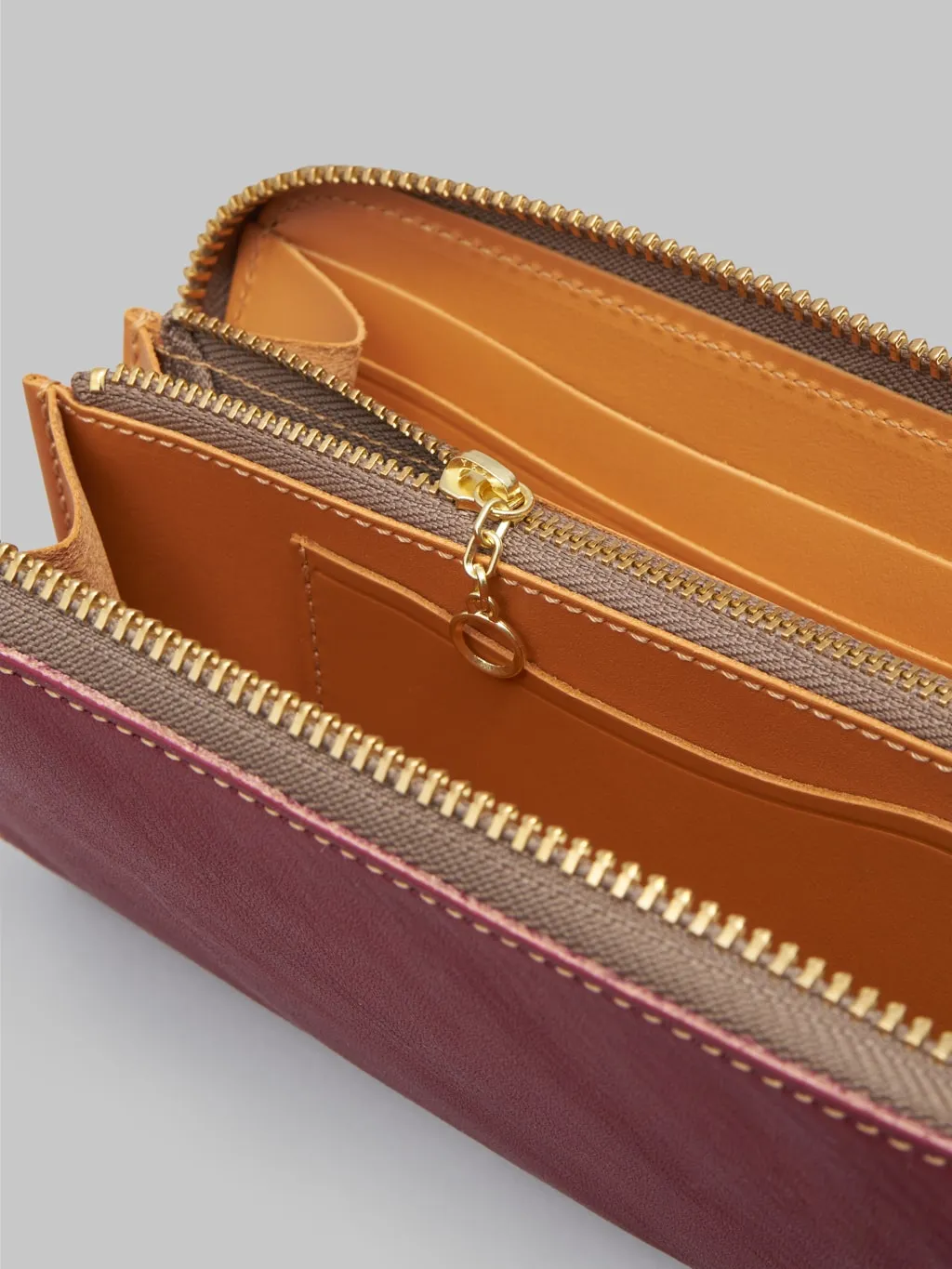 Studio D'Artisan SP-101 45th Anniversary "Hinode"Leather Long Wallet