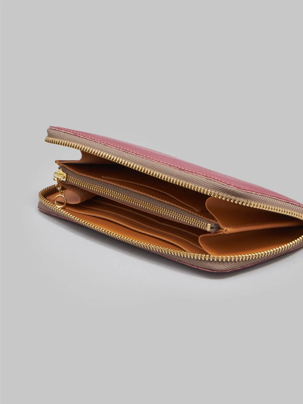 Studio D'Artisan SP-101 45th Anniversary "Hinode"Leather Long Wallet