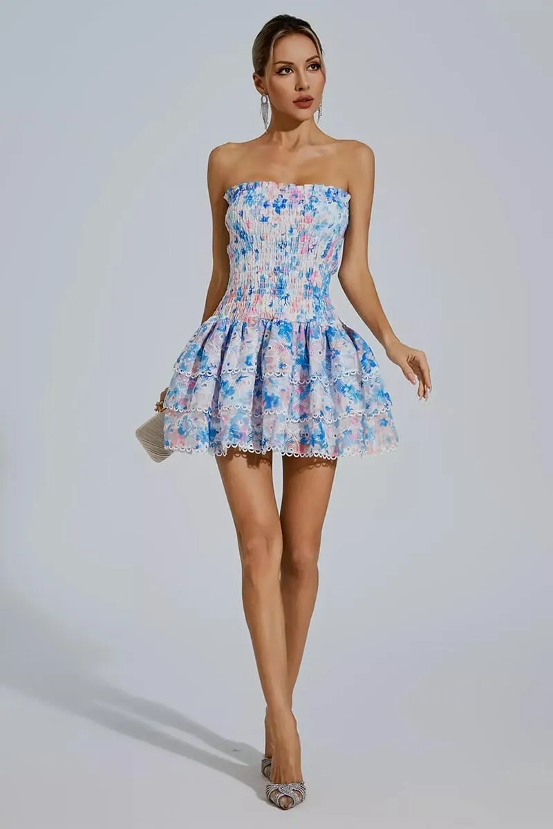 Summer Icon Strapless Mini Dress