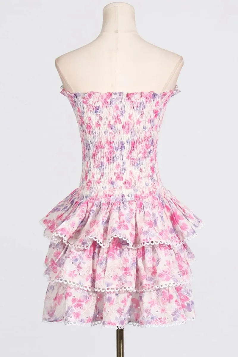 Summer Icon Strapless Mini Dress
