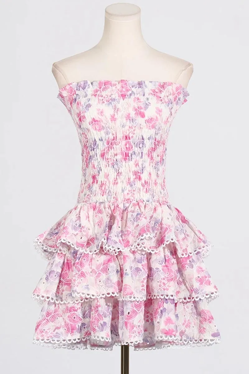 Summer Icon Strapless Mini Dress