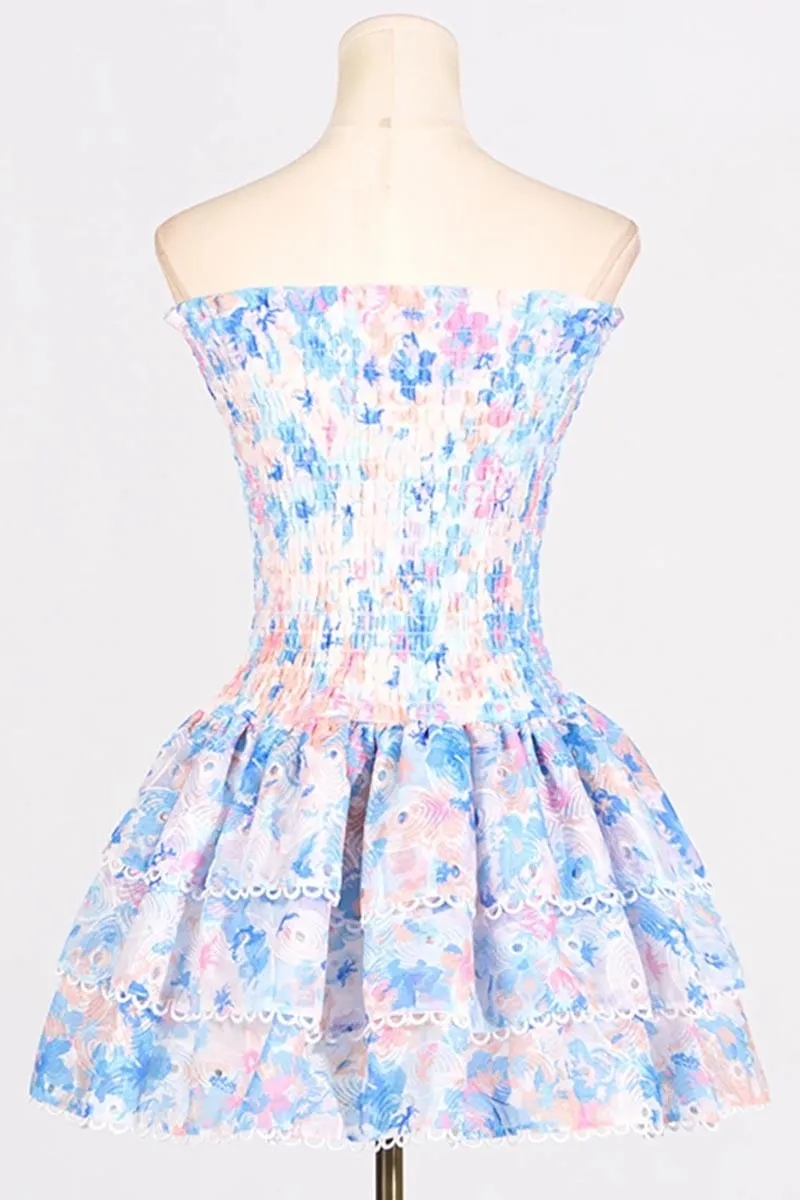 Summer Icon Strapless Mini Dress