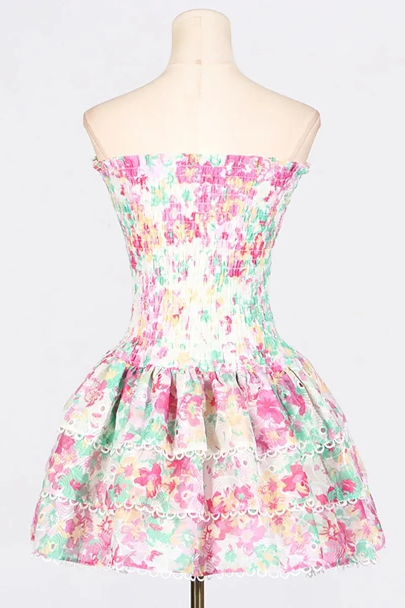 Summer Icon Strapless Mini Dress