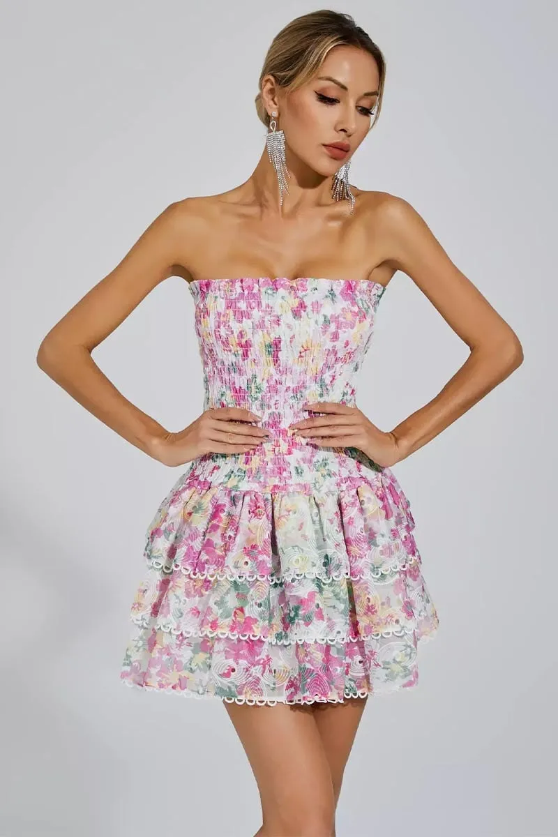 Summer Icon Strapless Mini Dress