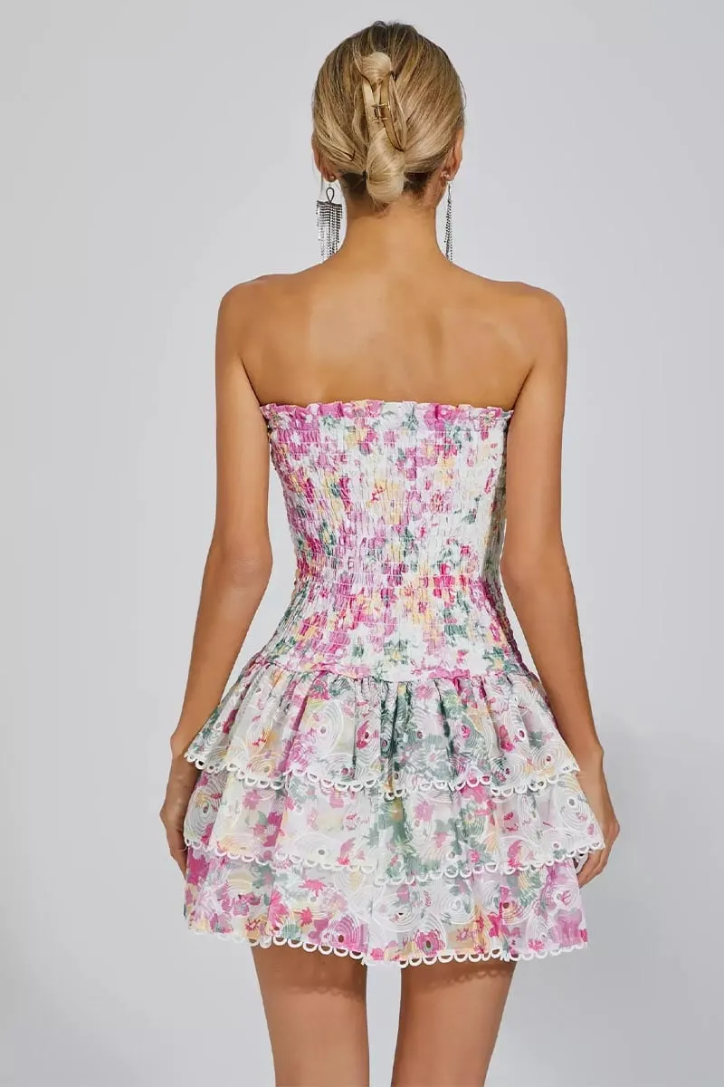 Summer Icon Strapless Mini Dress
