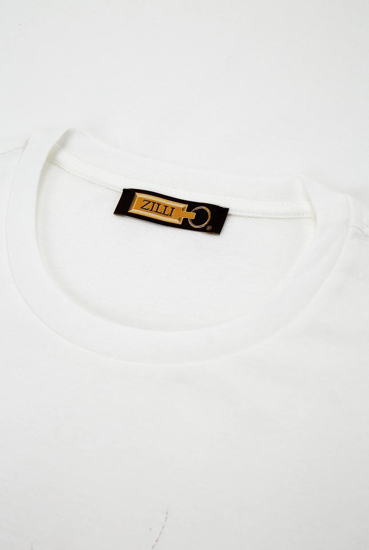 T-shirt with Zilli Art Embroidery