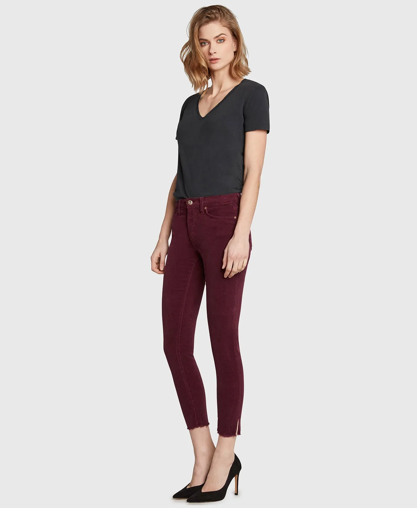 the GEM in Claret Corduroy
