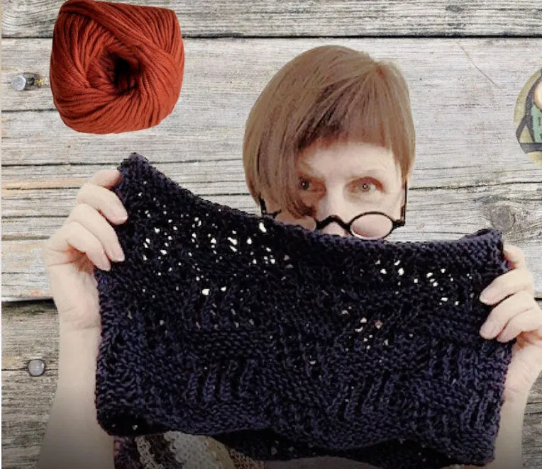 Tilted cowl, pattern