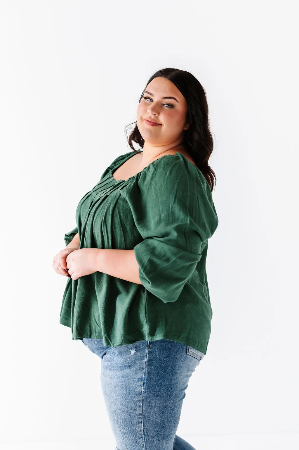 Xiomara Square Neck Top