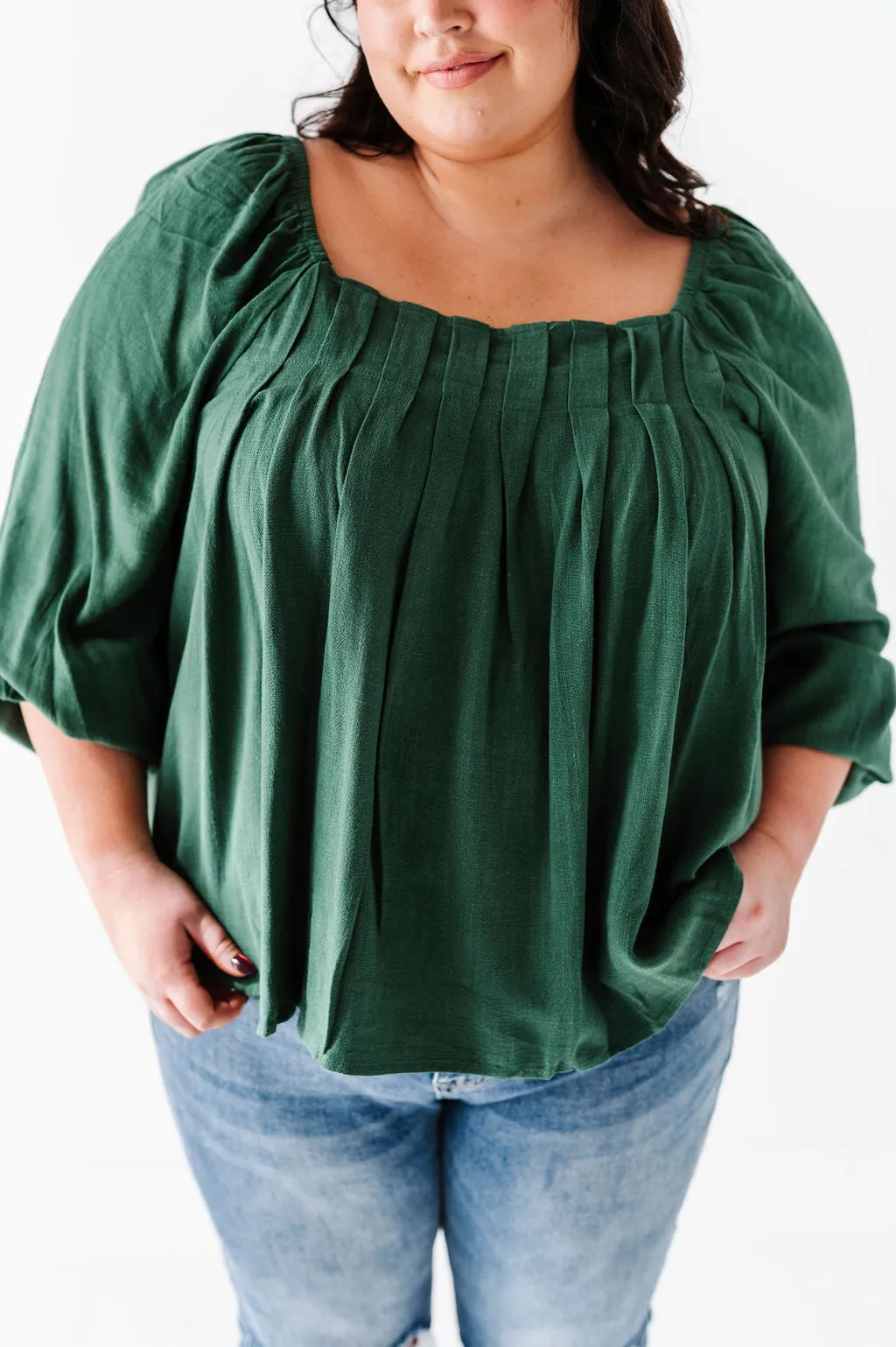 Xiomara Square Neck Top
